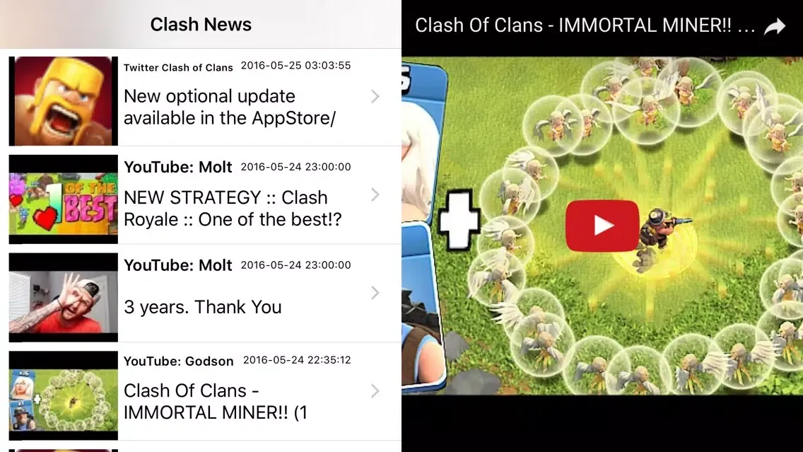 Clash News应用截图