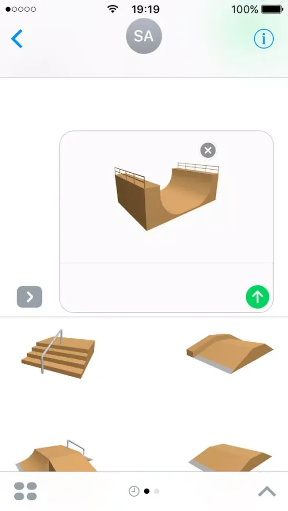 Skatepark stickers স্ক্রিনশট