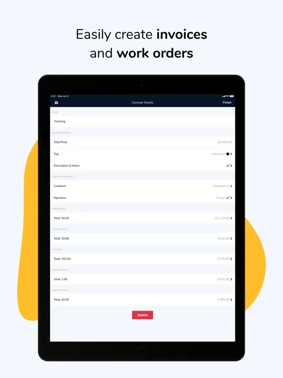 IQ Document iPad  স্ক্রিনশট