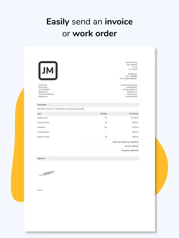IQ Document iPad  স্ক্রিনশট