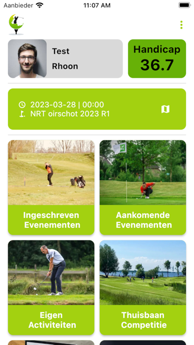Pitch en Putt سکرین شاٹس