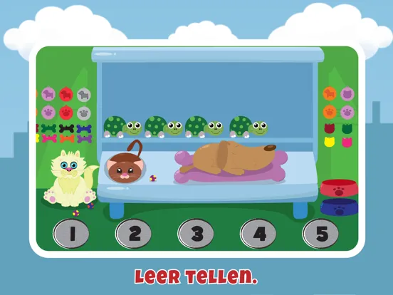 Cijfers leren tellen - rekenen iPad  سکرین شاٹس
