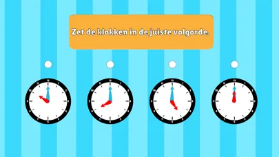 Leren klokkijken - rekenen应用截图