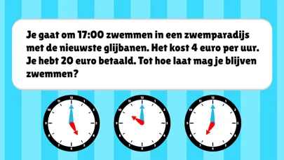 Leren klokkijken - rekenen应用截图