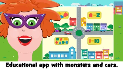 Letters & numbers monsters app স্ক্রিনশট