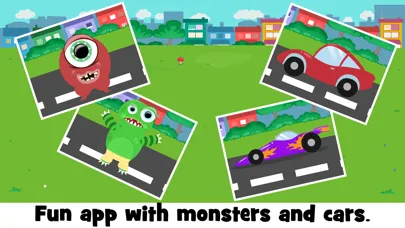 Letters & numbers monsters app স্ক্রিনশট