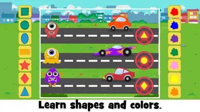 Letters & numbers monsters app স্ক্রিনশট