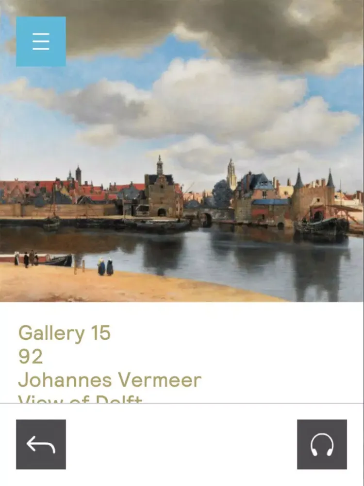 Mauritshuis iPad 应用截图
