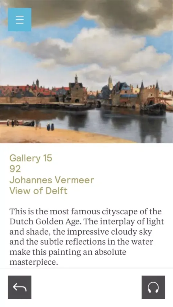 Mauritshuis应用截图
