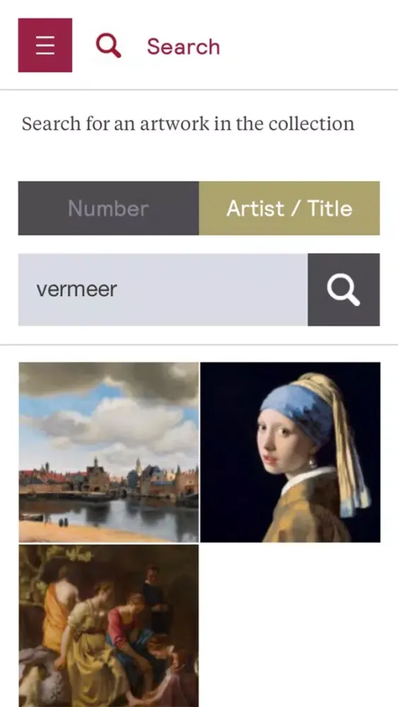 Mauritshuis应用截图