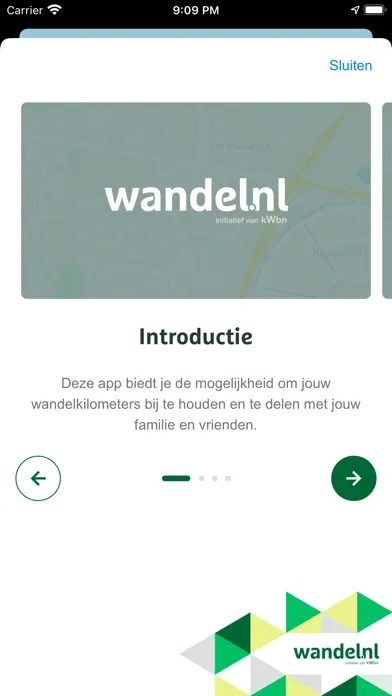 Captures d'écran de Wandel.nl