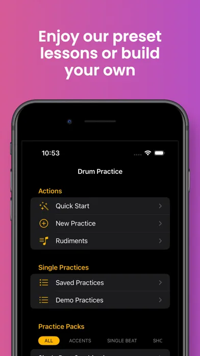 Metronome & Rudiment Practice应用截图