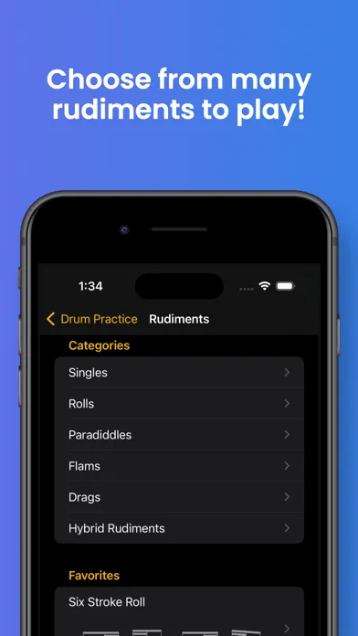 Metronome & Rudiment Practice应用截图