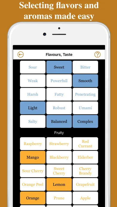 Beerista, the beer tasting app Screenshots