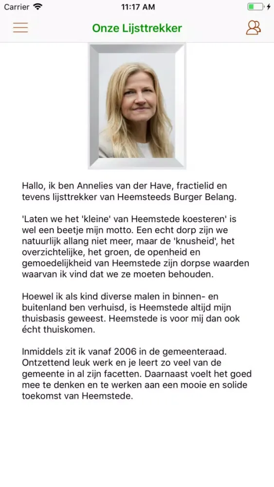 HBB Kieswijzer Heemstede Ekran Görüntüleri