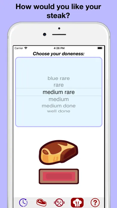 Screenshot di Perfect steak timer pro