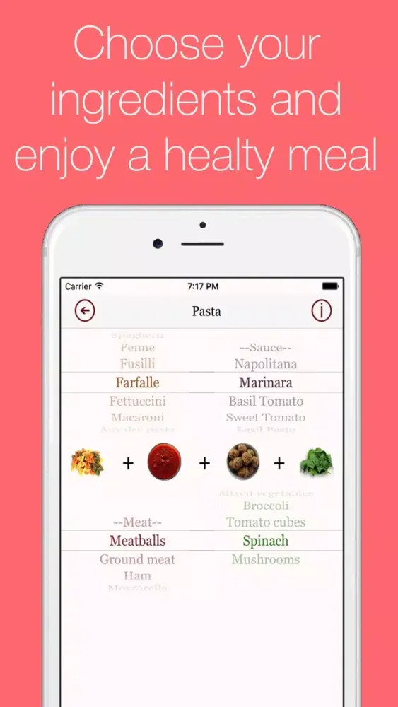 Capturas de pantalla de Portion Control healthy recipe assistant