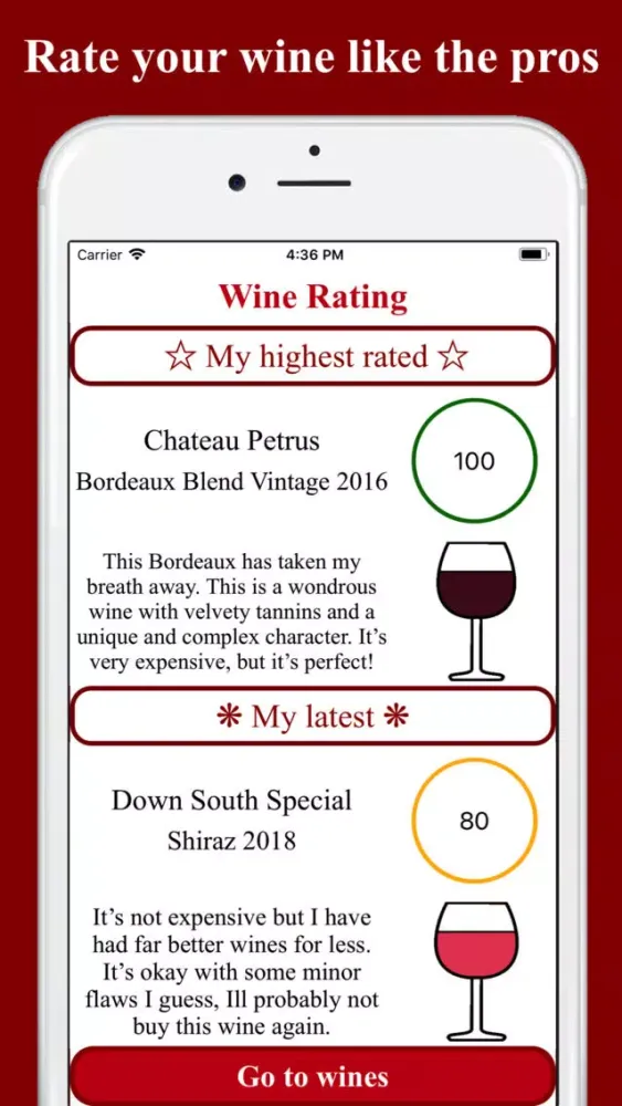 Red Wine Rating應用截圖