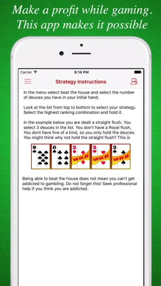 صور Players Advantage - Deuces Wild Strategy