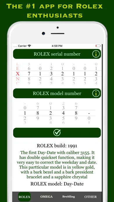 Capturas de tela do The ROLEX Enthusiast