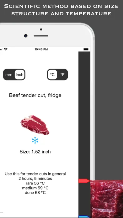 Sous Vide Temperature & Timer স্ক্রিনশট