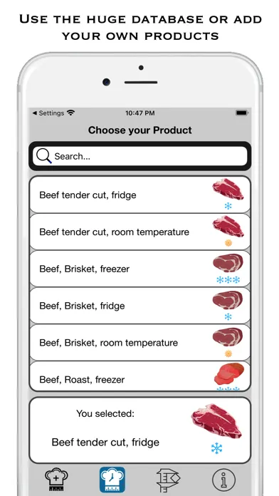 Sous Vide Temperature & Timer স্ক্রিনশট