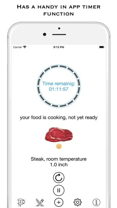 Sous Vide Temperature & Timer স্ক্রিনশট
