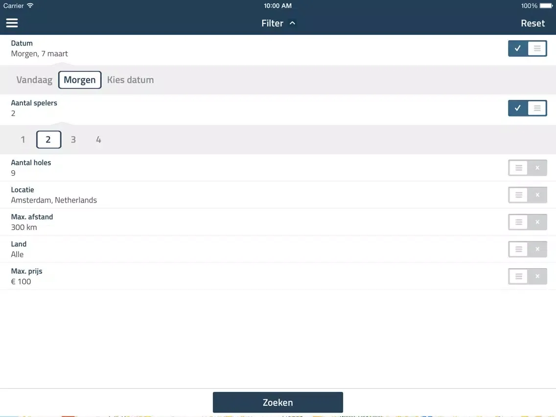 Captures d'écran de Birdy Golf iPad 
