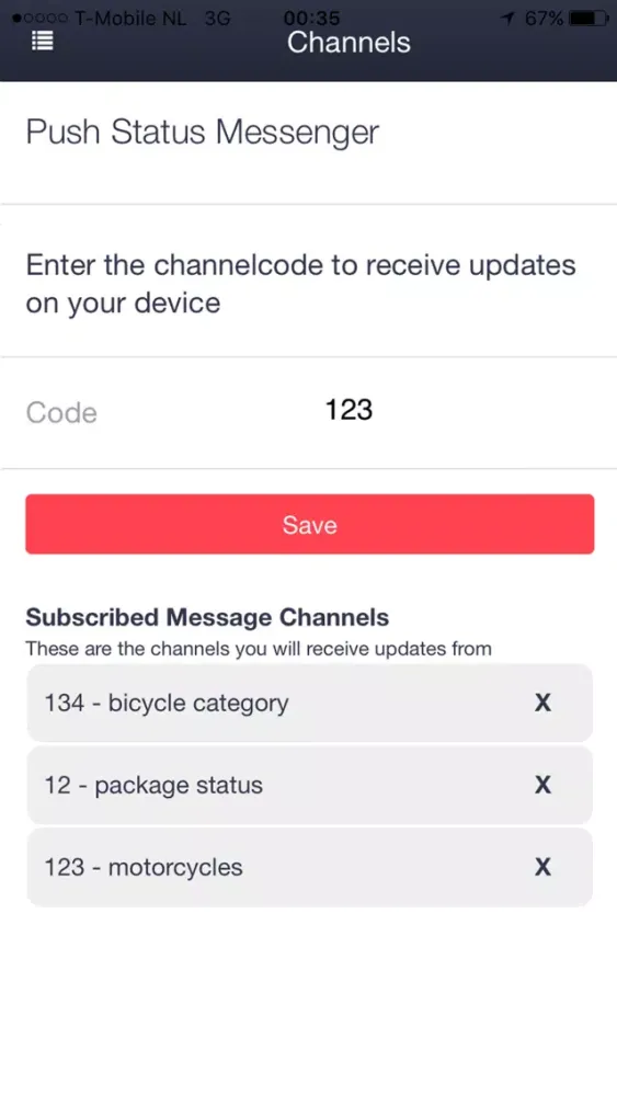 Push Notify Messenger Screenshots