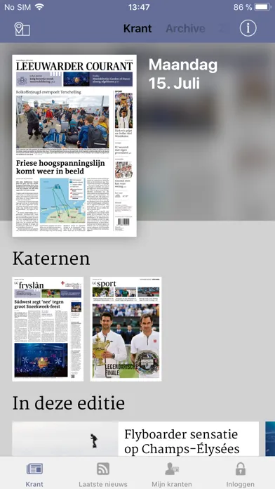 Скриншоты LC digitale krant
