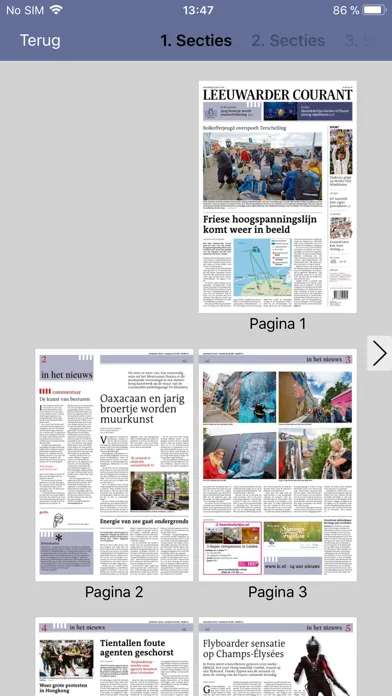 Скриншоты LC digitale krant