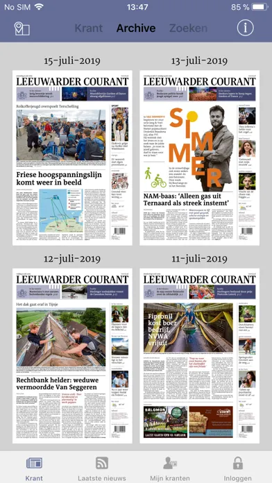 Скриншоты LC digitale krant