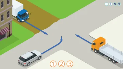 Voorrang - Oefen de volgorde van voor laten gaan Screenshots