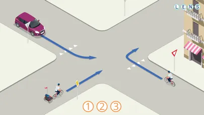 Voorrang - Oefen de volgorde van voor laten gaan Screenshots