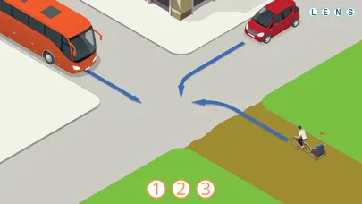 Voorrang - Oefen de volgorde van voor laten gaan Screenshots