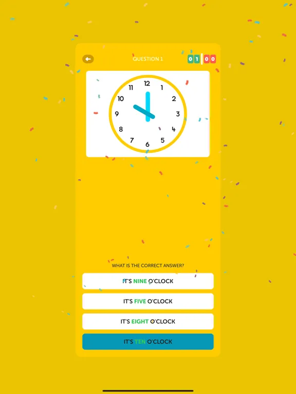 ClockWise, learn read a clock! iPad Screenshots