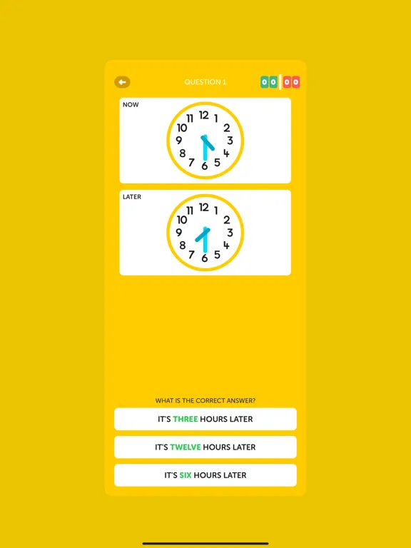 ClockWise, learn read a clock! iPad Screenshots