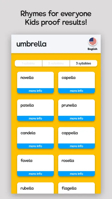 Rhyme Time - Rhyme Aid! Screenshots