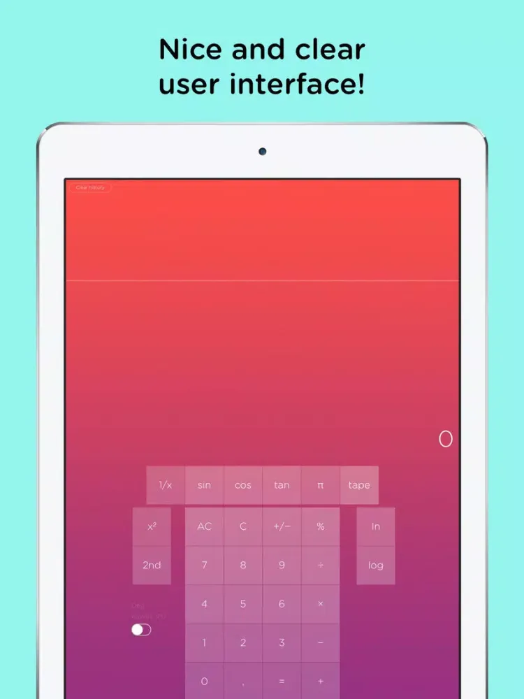 Captures d'écran de SMARTi, calculator with BRAIN! iPad 
