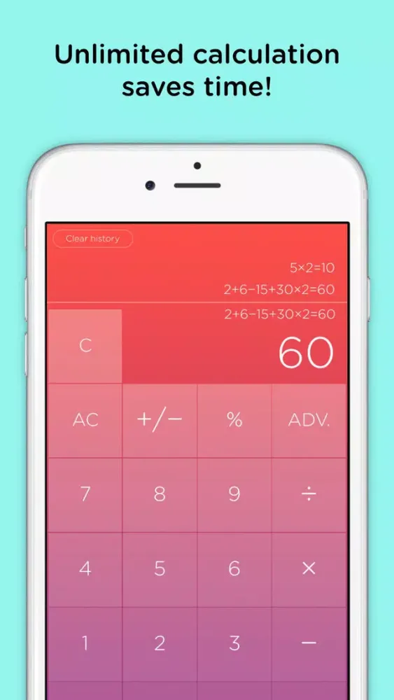 Captures d'écran de SMARTi, calculator with BRAIN!