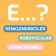 E-Numaralar