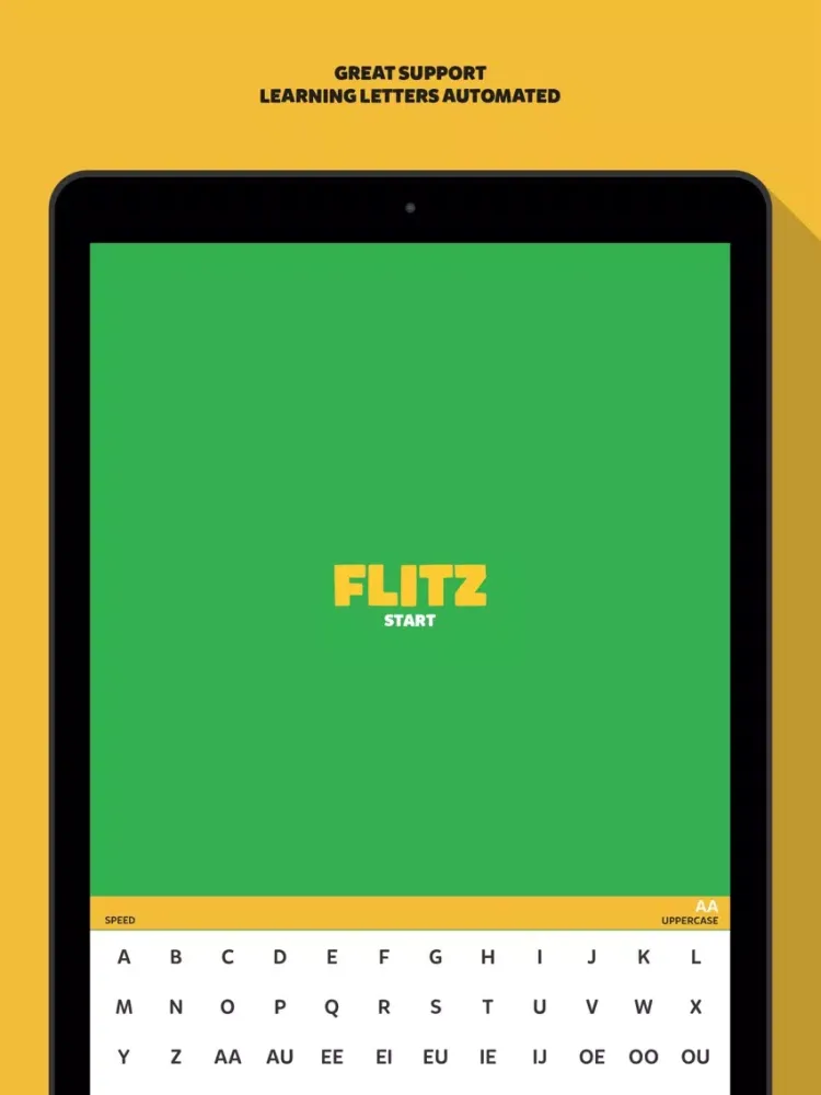 Flitz, learn letters school iPad  سکرین شاٹس