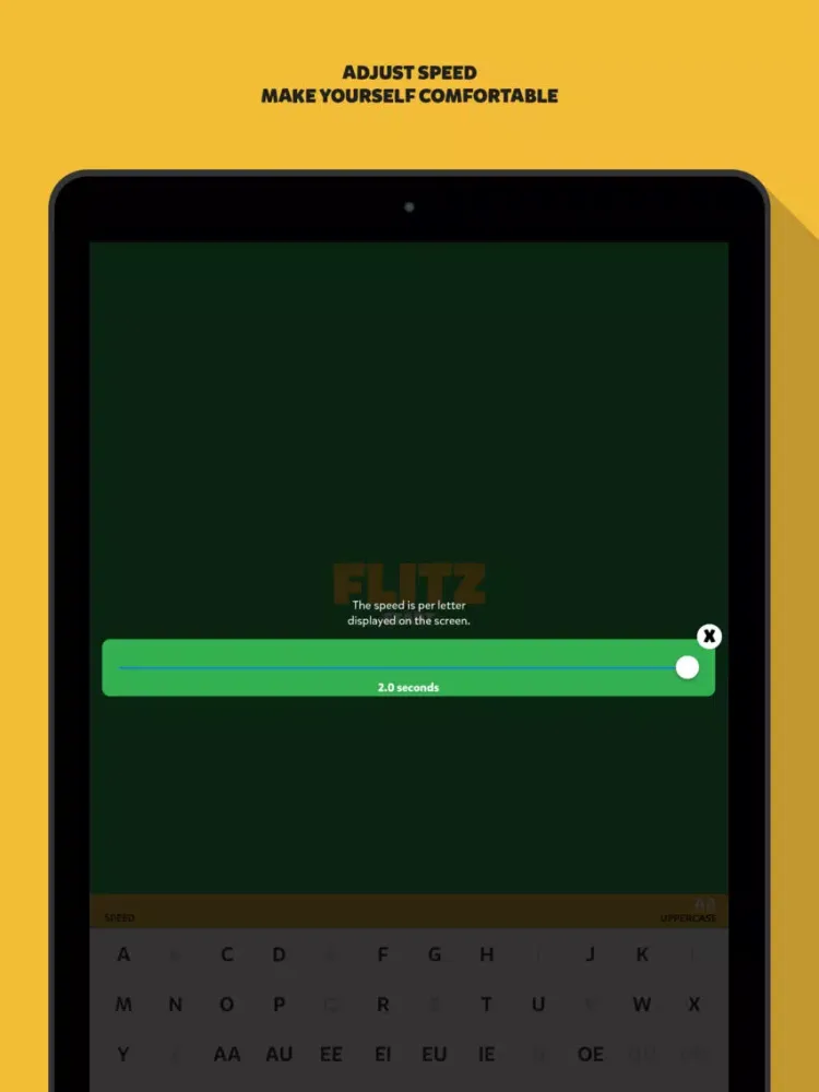 Flitz, learn letters school iPad  سکرین شاٹس