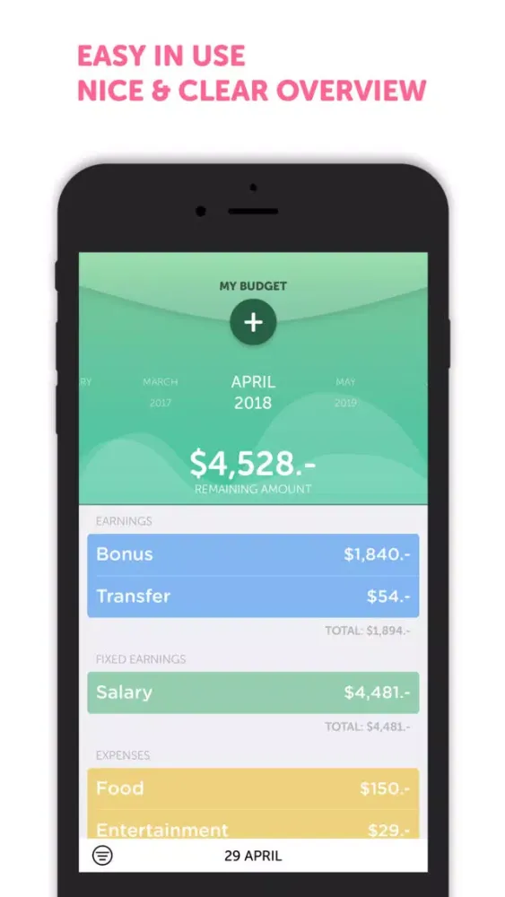 BudgetBook! Screenshots