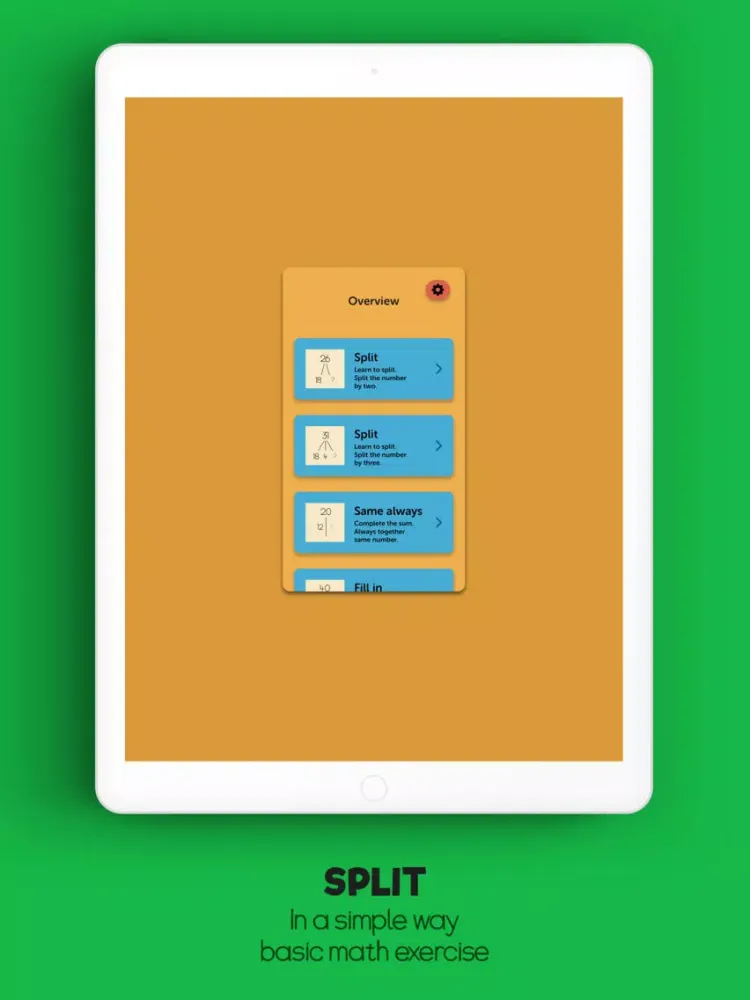 Split - Elementary School iPad  Screenshots