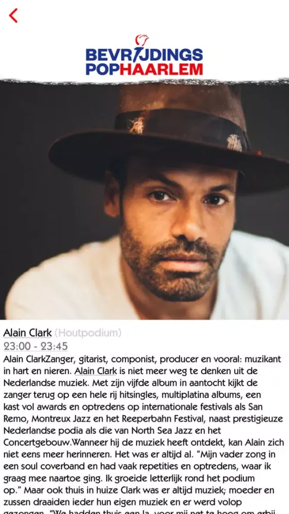 Bevrijdingspop Haarlem سکرین شاٹس