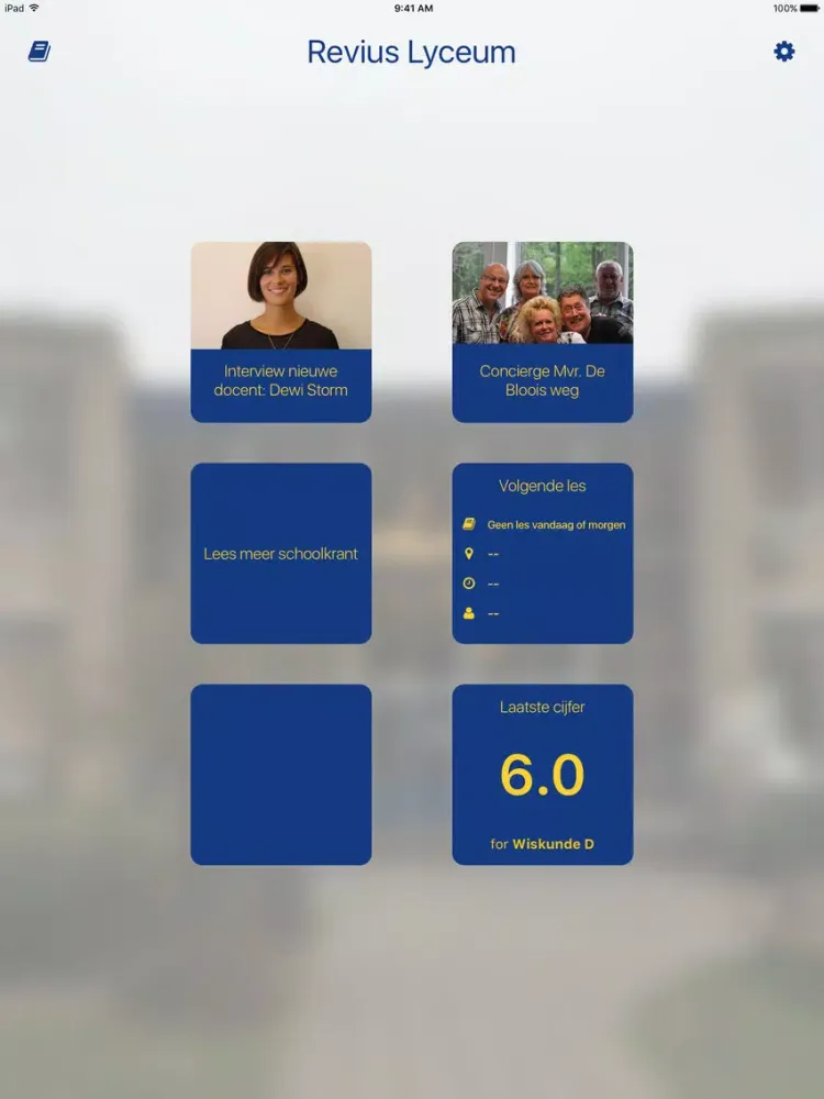 Screenshot di REDO: The app for students of Revius Lyceum Doorn! iPad 