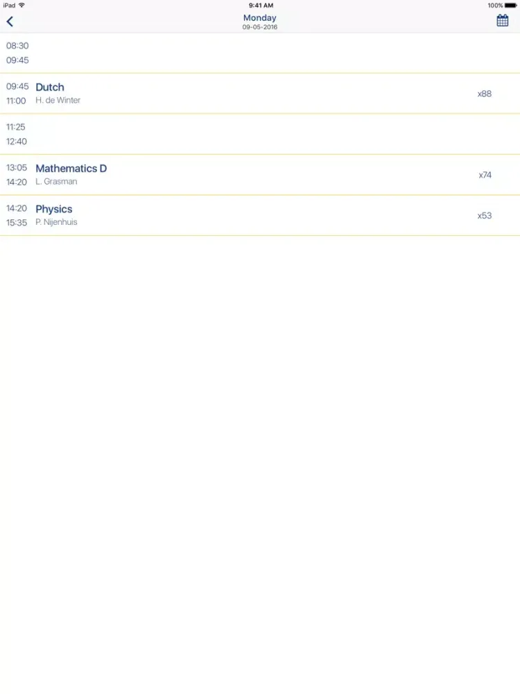Screenshot di REDO: The app for students of Revius Lyceum Doorn! iPad 