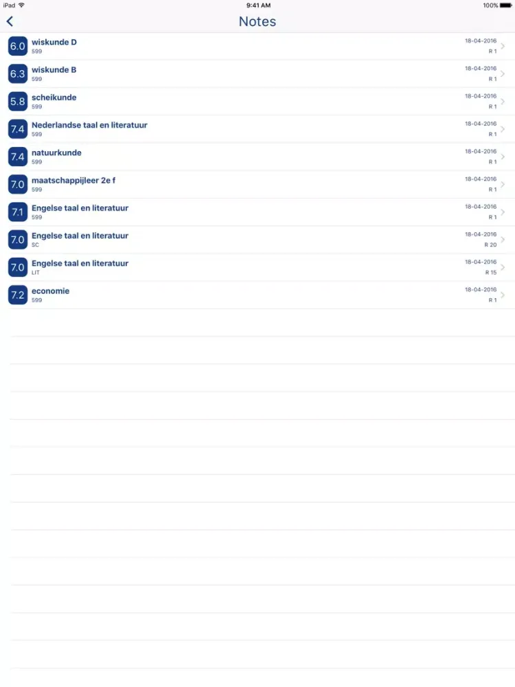 Screenshot di REDO: The app for students of Revius Lyceum Doorn! iPad 