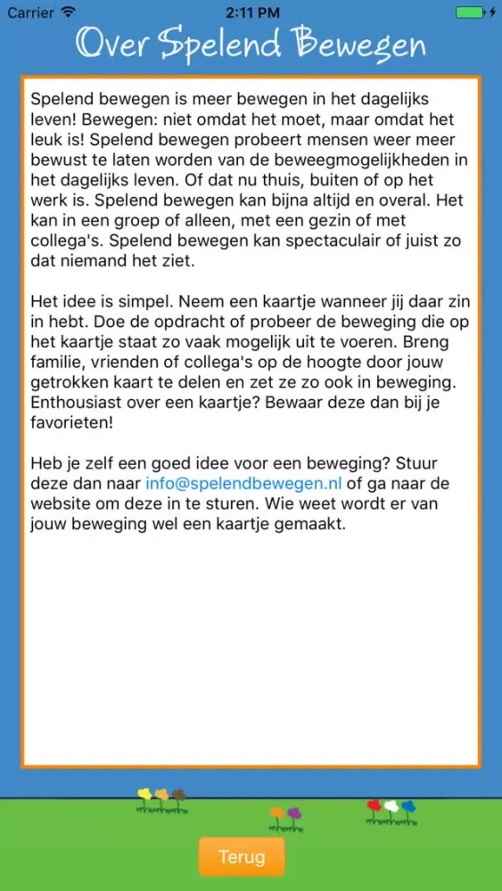 Beweeg! Screenshots